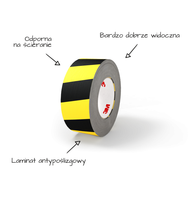 Taśma ostrzegawcza 3M 5702
