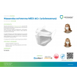 Maseczka ochronna MED AG+